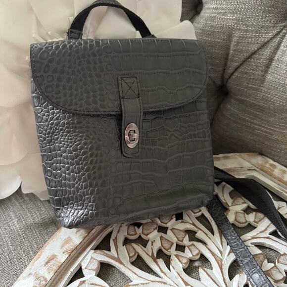 Patricia Nash Gray Backpack Purse Bag main image 7